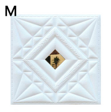 Load image into Gallery viewer, "Arna" Collections - DIY - Custom Wall 3D Wall Stickers Self Adhesive Embossed Foam Panel