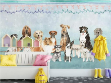 Load image into Gallery viewer, "Arna Collection" - Wall Paper - Hand-Painted Pet Restaurant, Pet Shop, Background Wall Wallpaper - Perfect for Feature Walls 14 Square Meter