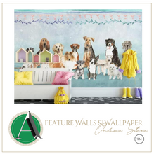Load image into Gallery viewer, "Arna Collection" - Wall Paper - Hand-Painted Pet Restaurant, Pet Shop, Background Wall Wallpaper - Perfect for Feature Walls 12 Square Meter