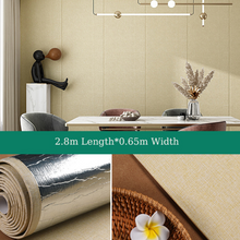 Load image into Gallery viewer, "Arna Collection" - Wall Paper - Luxury Self-Adhesive Wall Cloth New Linen Textured (Many Colours)