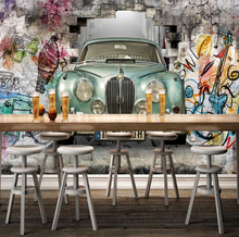 Load image into Gallery viewer, "Arna Collection" - Feature Wall - Retro Car Wall Sticker Removable 3D - 8 Square Meters