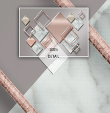 Load image into Gallery viewer, "Arna Collection" - Feature Wall - 3D Geometric Marble Wall Sticker Removable - 8 Square Meters