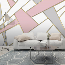 Load image into Gallery viewer, "Arna Collection" - Feature Wall - 3D Geometric Abstract Wall Sticker Removable - 8 Square Meters