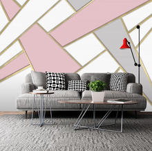 Load image into Gallery viewer, "Arna Collection" - Feature Wall - 3D Geometric Abstract Wall Sticker Removable - 8 Square Meters