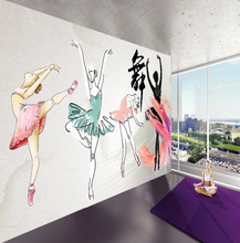 Load image into Gallery viewer, "Arna Collection" - Feature Wall - Ballet 3D Wall Sticker Removable - 12 Square Meters