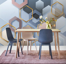 Load image into Gallery viewer, "Arna Collection" - Feature Wall - Abstract 3D Solid Geometric Wall Sticker Removable - 8 Square Meters (Many Sizes)