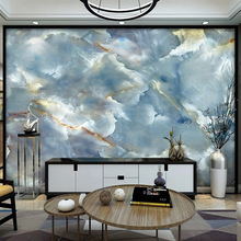 Load image into Gallery viewer, "Arna Collection" - Feature Wall - Blue & Gold Marble Wall Sticker Removable - 8 Square Meters (Many Sizes)