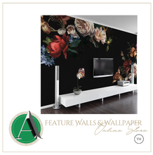 Load image into Gallery viewer, "Arna Collection" - Feature Wall - 3D Rose Flowers Wall Sticker Removable - 12 Square Meters (Many Sizes)