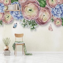Load image into Gallery viewer, "Arna Collection" - Feature Wall - 3D Rose Flowers Wall Sticker Removable - 12 Square Meters (Many Sizes)