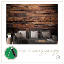Load image into Gallery viewer, "Arna Collection" - Feature Wall - Vintage Wood Grain Wall Sticker Removable - 10 Square Meters (Many Sizes)