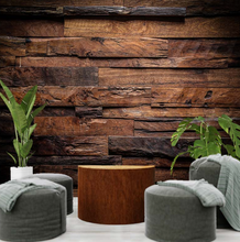 Load image into Gallery viewer, "Arna Collection" - Feature Wall - Vintage Wood Grain Wall Sticker Removable - 10 Square Meters (Many Sizes)