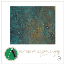 Load image into Gallery viewer, "Arna Collection" - Feature Wall - European Figures Oil Painting Green & Gold Wall Sticker Removable - 10 Square Meters (Many Sizes)