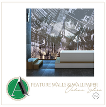 Load image into Gallery viewer, "Arna Collection" - Feature Wall - Modern European Retro City Architecture Industrial Fresco Sticker Removable - 10 Square Meters (Many Sizes)