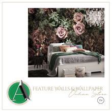 Load image into Gallery viewer, "Arna Collection" - Feature Wall - Floral WallPaper - 12 Square Meters