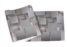 Load image into Gallery viewer, "Arna" Collections - DIY - High Quality Deer Skinned Geometric 3D Wallpaper 5.3 Square Metre