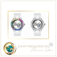 Load image into Gallery viewer, Luxury Rainbow Ladies Automatic Luminous Mechanical Watch