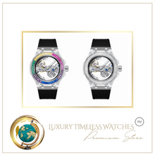 Load image into Gallery viewer, Luxury Rainbow Ladies Automatic Luminous Mechanical Watch