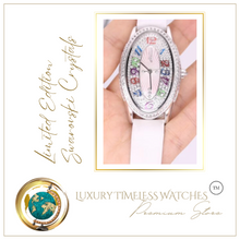 Load image into Gallery viewer, Limited Edition - Swarovski Crystal Oval White