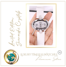 Load image into Gallery viewer, Limited Edition - Swarovski Crystal White Oval