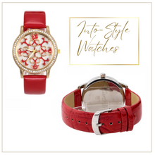 Load image into Gallery viewer, Limited Edition - Swarovski Crystal Red Gold