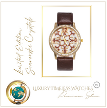 Load image into Gallery viewer, Limited Edition - Swarovski Crystal Golden Brown