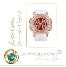 Load image into Gallery viewer, Limited Edition - Arna's Diamond Chronograph Baguette White Rose Gold