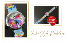 Load image into Gallery viewer, Character 3D Silicone Watch Butterflies