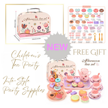 Load image into Gallery viewer, Royal Teacup Theme Birthday Party - 8 People Setting + Free Gift