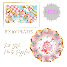Load image into Gallery viewer, Royal Teacup Theme Birthday Party - 8 People Setting + Free Gifts
