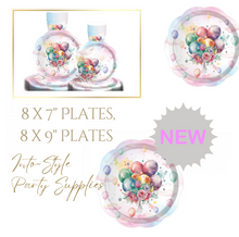 Load image into Gallery viewer, Balloon Theme Birthday Party - 8 People Setting + Free Gifts