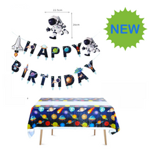 Load image into Gallery viewer, Space Universe Theme Birthday Party - 10 People Setting + Free Gifts