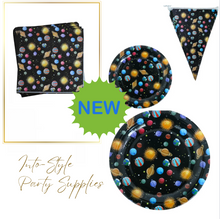 Load image into Gallery viewer, Space Universe Theme Birthday Party - 10 People Setting + Free Gifts