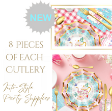 Load image into Gallery viewer, Royal Teacup Theme Birthday Party - 8 People Setting + Free Gifts