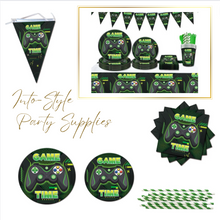 Load image into Gallery viewer, Gaming Theme Birthday Party - 10 People Setting + Free Gifts