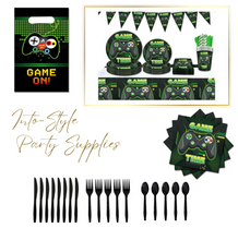 Load image into Gallery viewer, Gaming Theme Birthday Party - 10 People Setting + Free Gifts
