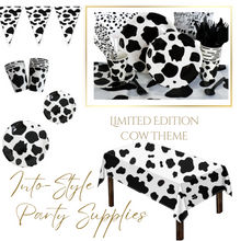 Load image into Gallery viewer, Cow Theme Birthday Party - 10 People Setting + Free Gifts