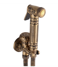 Load image into Gallery viewer, "Arna" Collection - Antique Brass Bidet Faucet Single Cold Bathroom Toilet Shower Blow-Fed spray gun nozzle