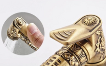 Load image into Gallery viewer, "Arna" Collection - Antique Brass Bidet Faucet Single Cold Bathroom Toilet Shower Blow-Fed spray gun nozzle