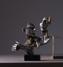 Load image into Gallery viewer, "Marsha" Modern Statues Creative Abstract Faces Art Living Rooms Antique Home Furnishings