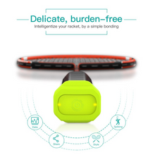 Load image into Gallery viewer, Badminton - Coollang Smart Badminton Racket Tracker Sensor Wireless Bluetooth 2.0 Motion Analyzer for Android IOS Smartphone Sport Tracker