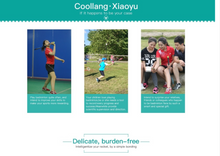 Load image into Gallery viewer, Badminton - Coollang Smart Badminton Racket Tracker Sensor Wireless Bluetooth 2.0 Motion Analyzer for Android IOS Smartphone Sport Tracker