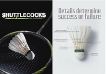 Load image into Gallery viewer, Badminton - Air Shuttle 3 Pieces Kawasaki Air Shuttle Badminton Plastic Nylon Ball for Training