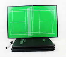 Load image into Gallery viewer, Foldable Badminton Magnetic Training Assistant Tactical Board Badminton Game Tactics Board