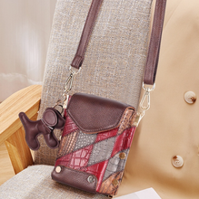 Load image into Gallery viewer, "Arna Lisa" Collection - Legend Small Genuine Leather Women Crossbody Shoulder Bag Purse Vintage Bucket Design