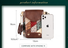 Load image into Gallery viewer, "Arna Lisa" Collection - Legend Small Genuine Leather Women Crossbody Shoulder Bag Purse Vintage Bucket Design