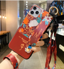 Load image into Gallery viewer, Luxury iPhone Case Set - Iphone 11 12 pro max SE 2020 7 8 plus 6 6s plus X Xs max XR Soft Strap Phone Holder Case