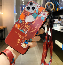 Load image into Gallery viewer, Luxury iPhone Case Set - Iphone 11 12 pro max SE 2020 7 8 plus 6 6s plus X Xs max XR Soft Strap Phone Holder Case