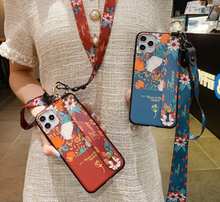 Load image into Gallery viewer, Luxury iPhone Case Set - Iphone 11 12 pro max SE 2020 7 8 plus 6 6s plus X Xs max XR Soft Strap Phone Holder Case