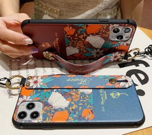 Load image into Gallery viewer, Luxury iPhone Case Set - Iphone 11 12 pro max SE 2020 7 8 plus 6 6s plus X Xs max XR Soft Strap Phone Holder Case