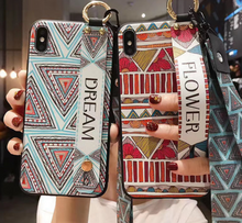 Load image into Gallery viewer, Luxury iPhone Case Set - Iphone 11 12 pro max SE 2020 7 8 plus 6 6s plus X Xs max XR Soft Strap Phone Holder Case